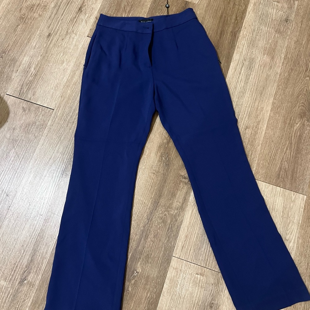 Elie Tahari Royal Blue Wide Leg Pants